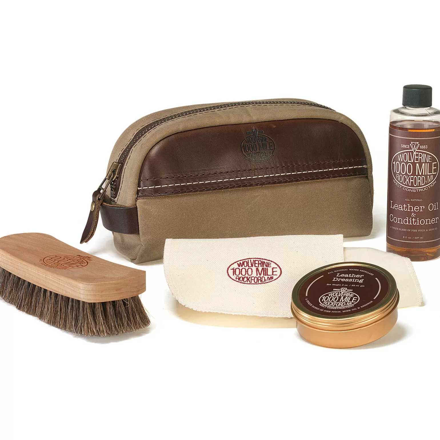 Wolverine 1000 Mile Leather Care Kit*Women Shoe Care & Laces | Accessories