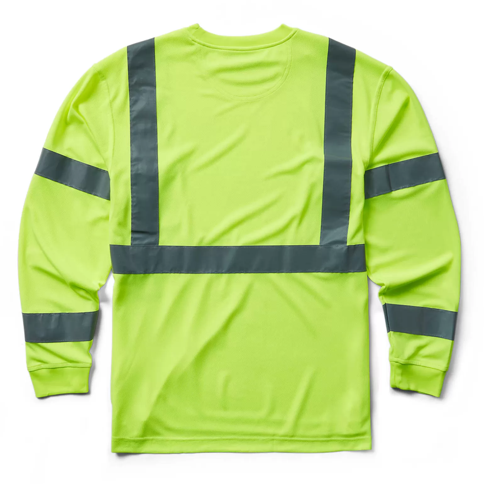 Wolverine Caution Long Sleeve Tee - Packaged* Work Shirts | T-Shirts