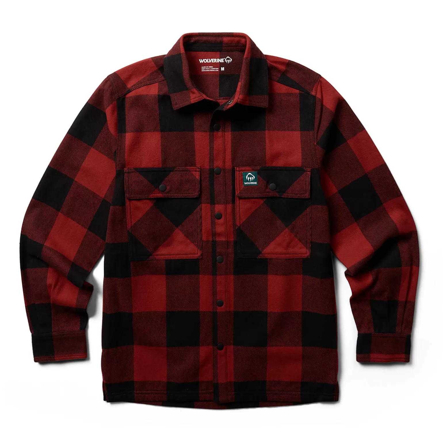 Wolverine Forge Flannel Overshirt* Work Shirts | Work Shirts