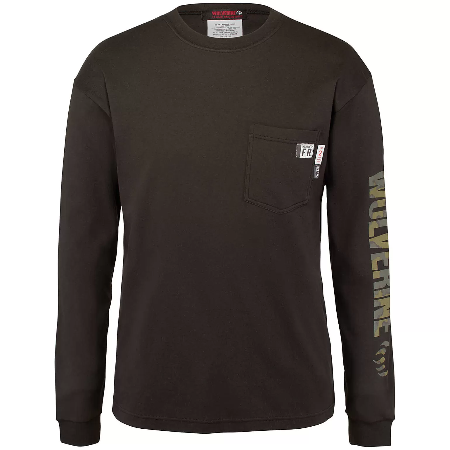 Wolverine FR Long Sleeve Print Tee* T-Shirts | Safety Gear