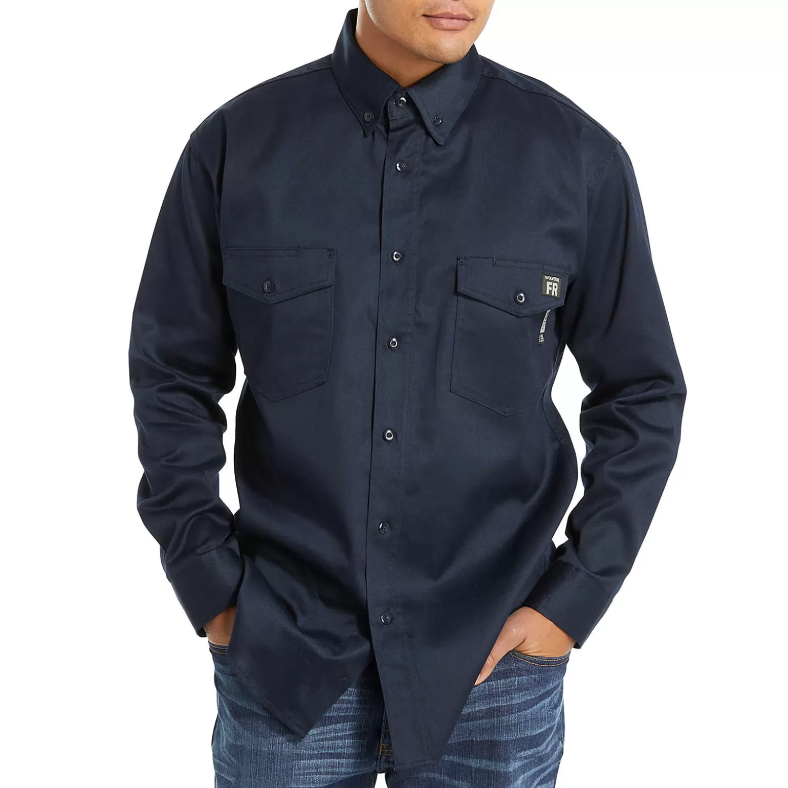 Wolverine FR Twill Long Sleeve Shirt* Safety Gear | Safety Gear