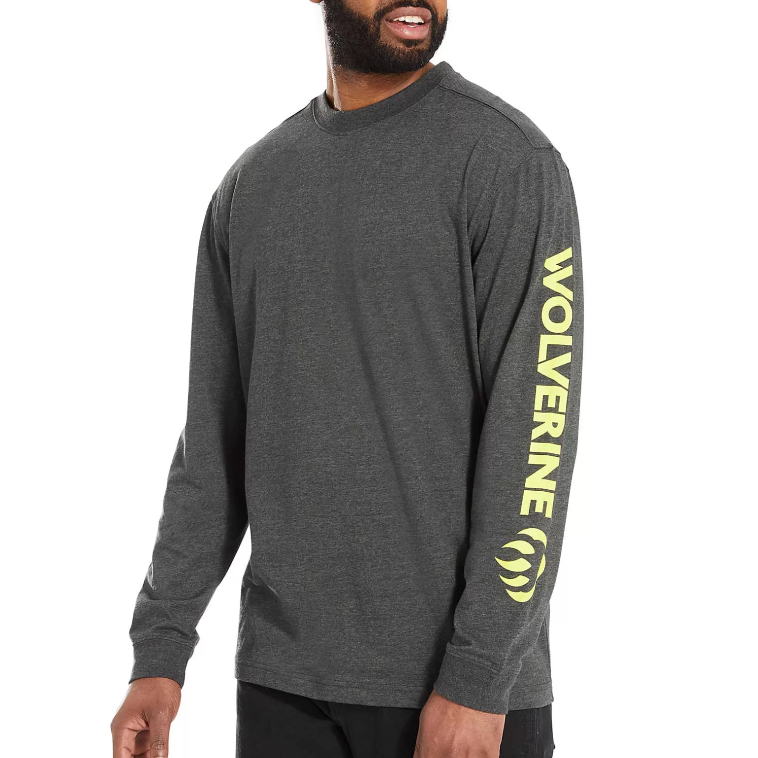 Wolverine Graphic Long Sleeve - Sleeve Logo* Work Shirts | T-Shirts