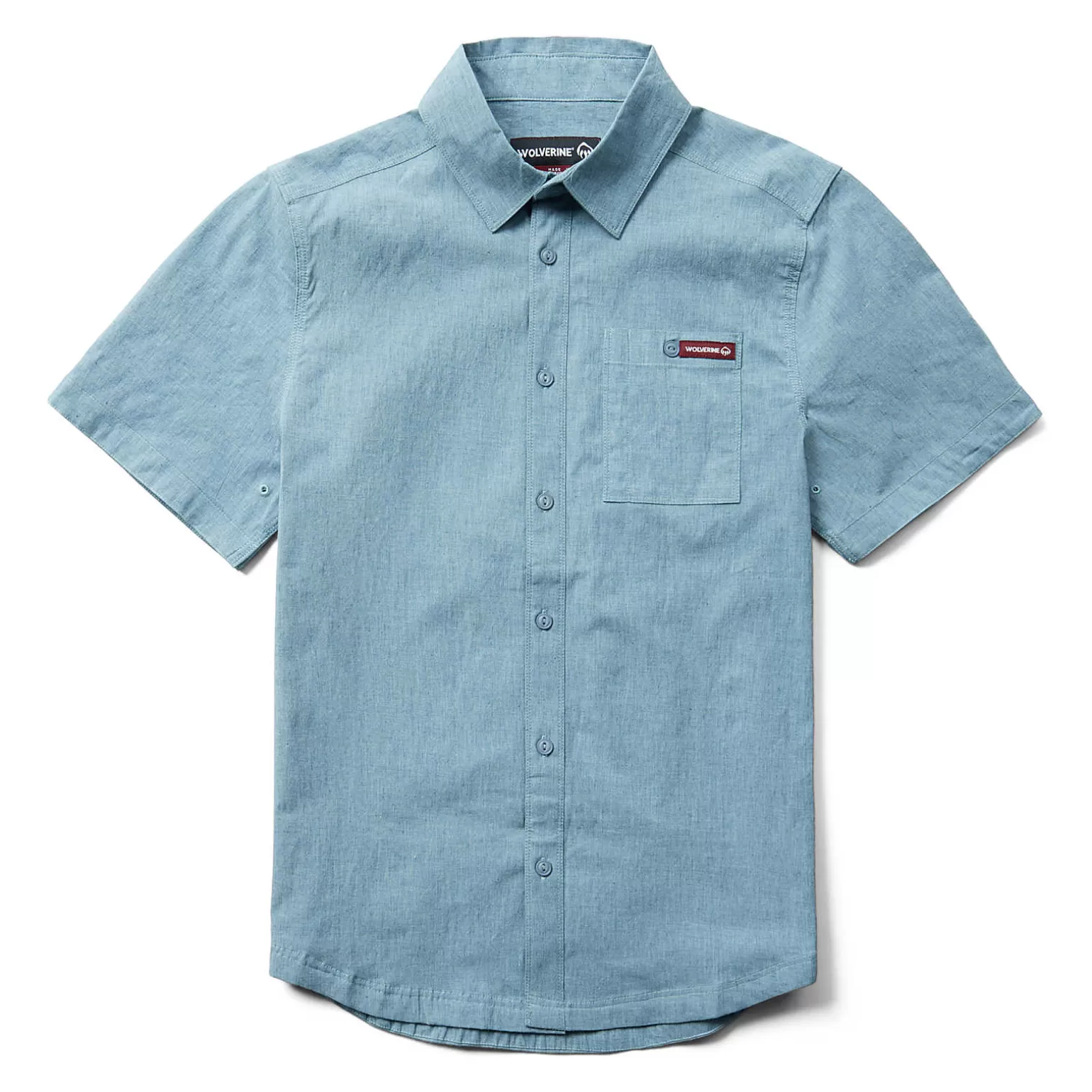 Wolverine Grayson II Short Sleeve Chambray Shirt* T-Shirts | T-Shirts