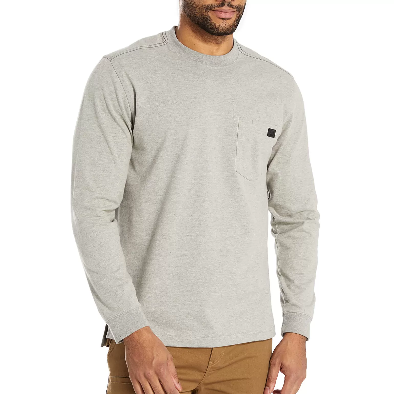 Wolverine Guardian Cotton™ Long Sleeve Pocket Tee* Work Shirts | T-Shirts