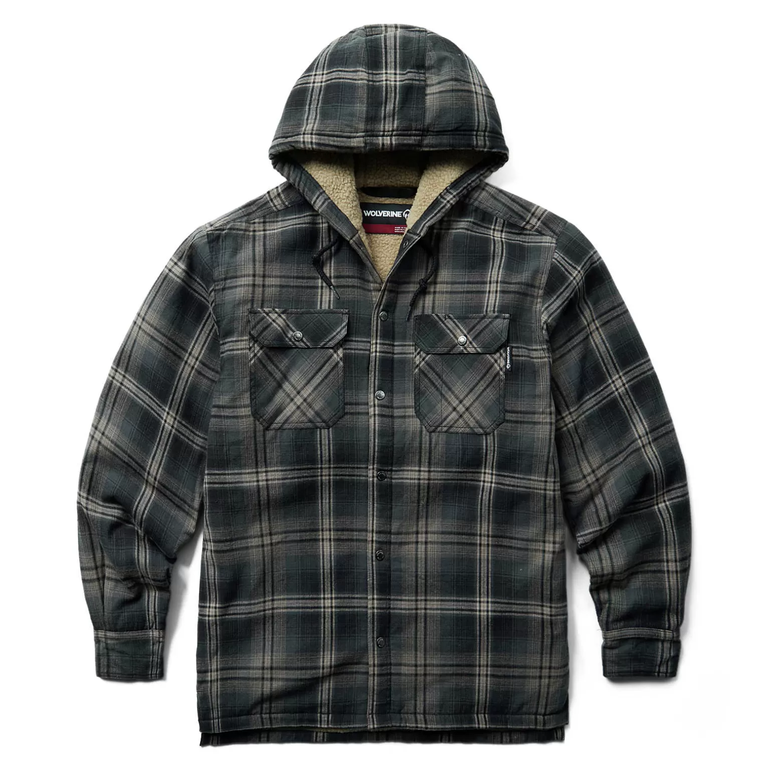 Wolverine Hastings Sherpa Lined Hooded Shirt-Jac* Jackets | Outerwear