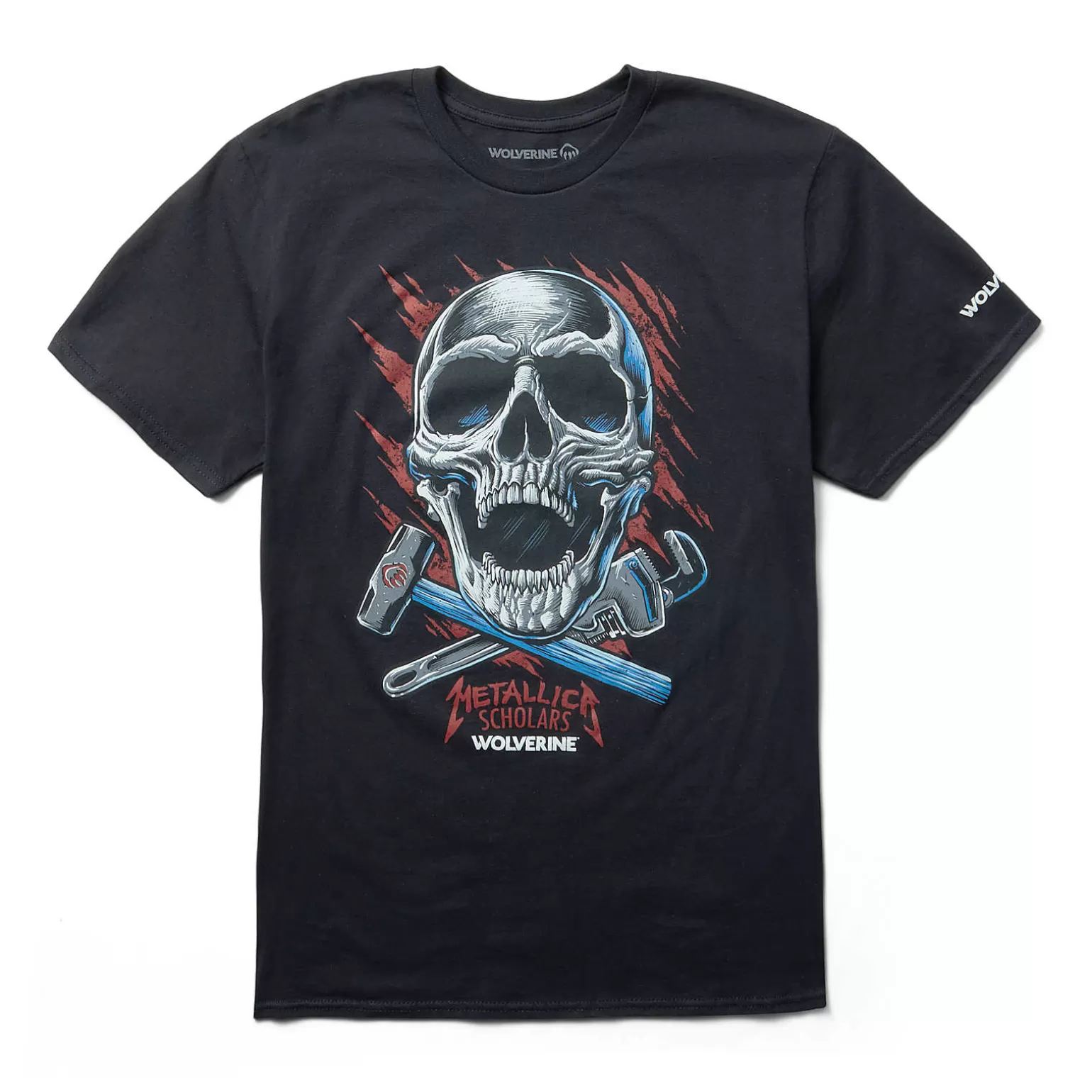 Wolverine Metallica Scholars Collection Short Sleeve Graphic Tee* Work Shirts | T-Shirts