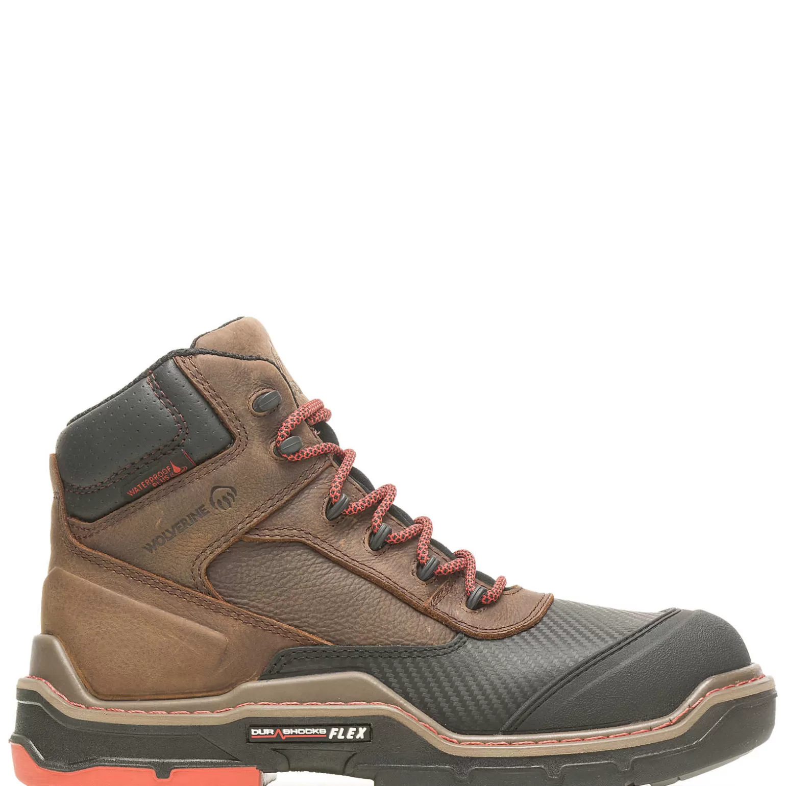 Wolverine Raider DuraShocks® Shield 6" CarbonMAX® Work Boot* Waterproof | DuraShocks