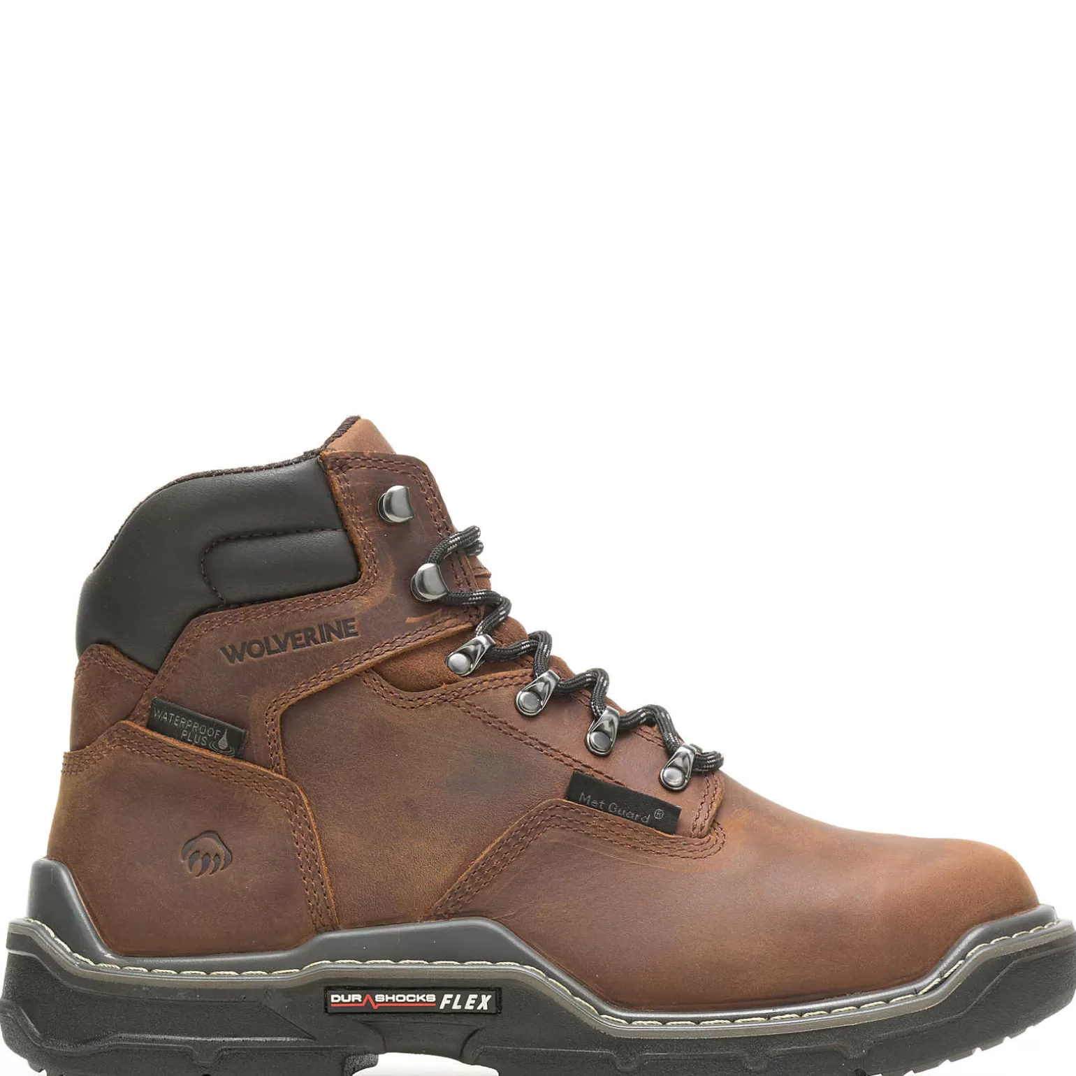 Wolverine Raider DuraShocks® Waterproof 6" Met-Guard Work Boot* Waterproof | Work Boots