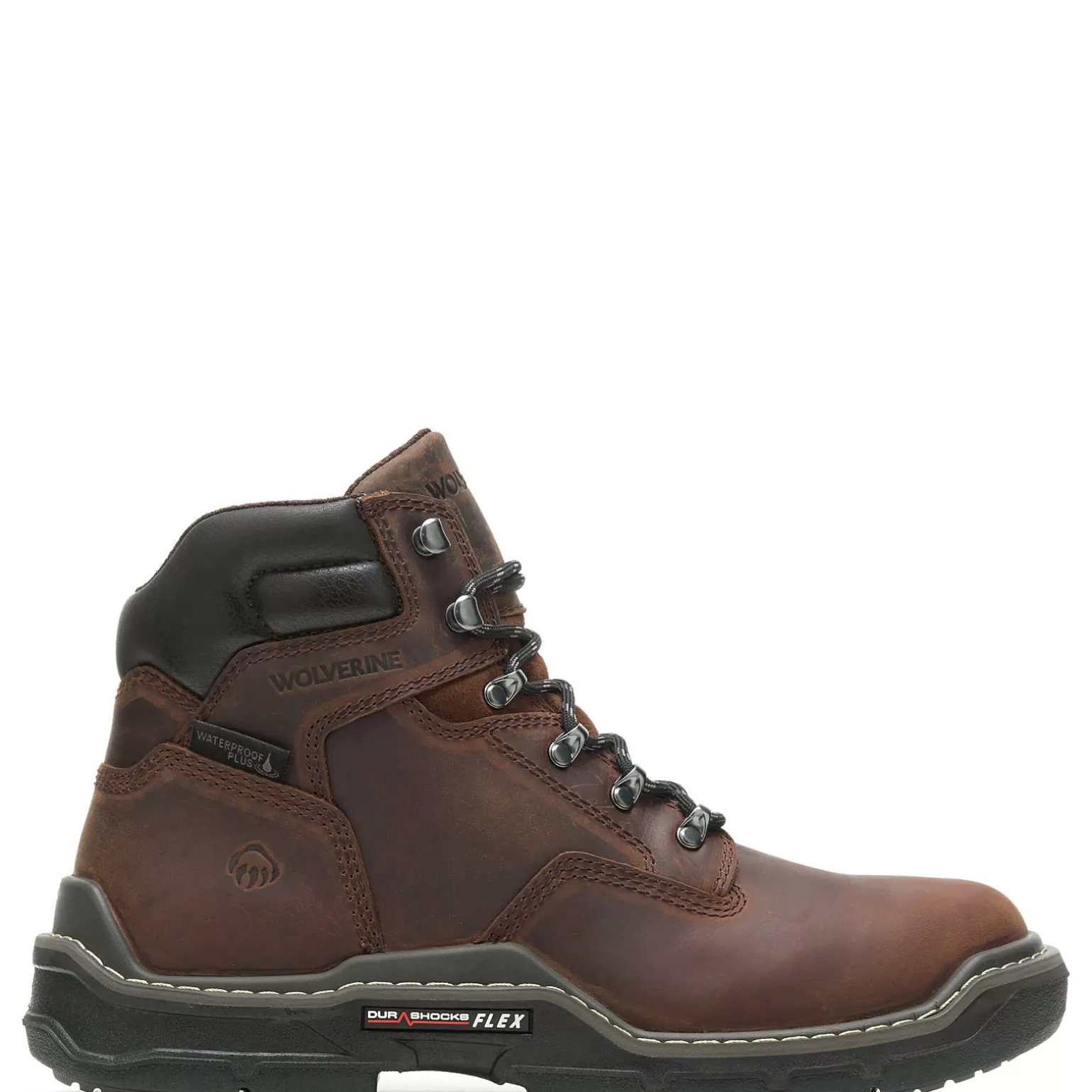 Wolverine Raider DuraShocks® Waterproof 6" Work Boot* Waterproof | Soft Toe