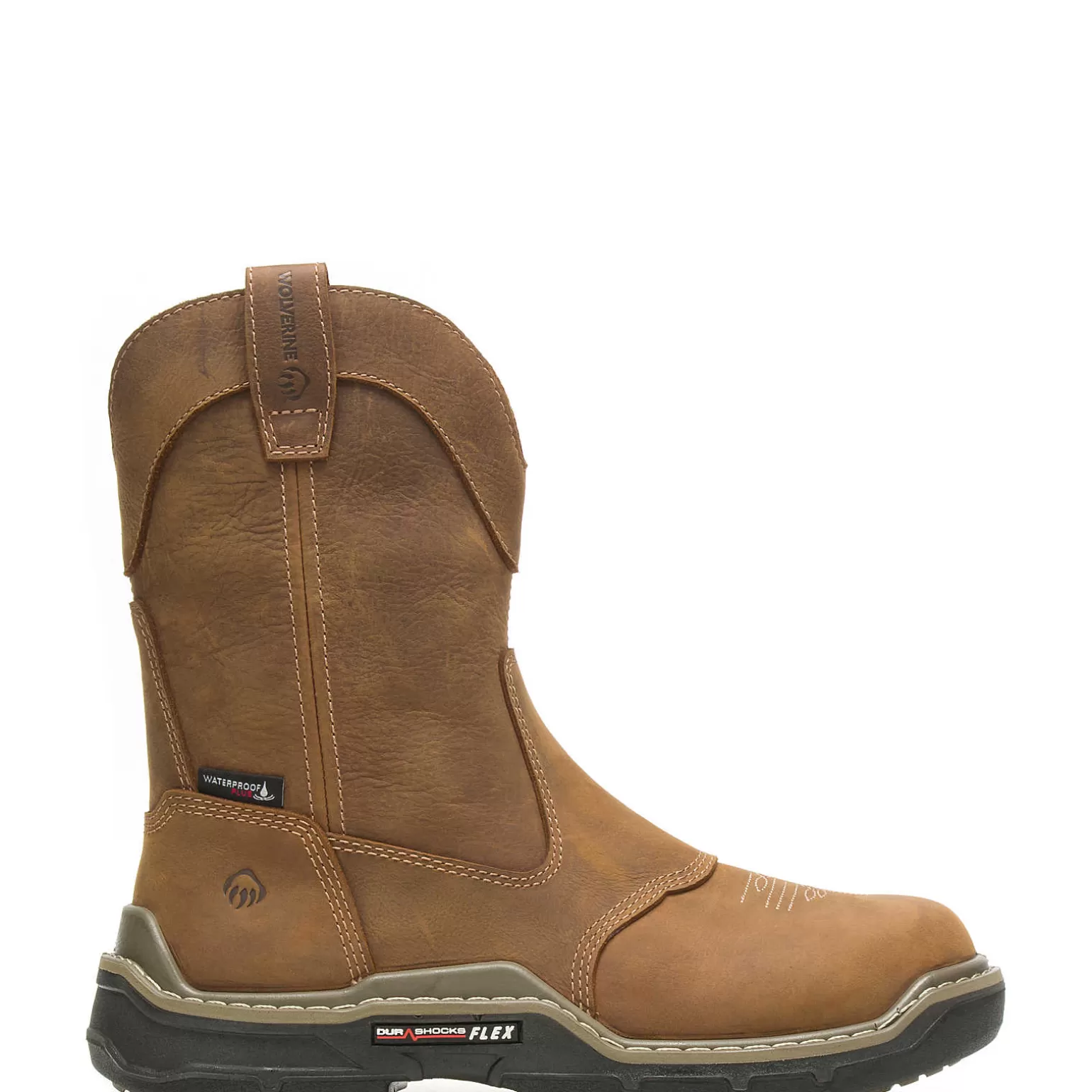 Wolverine Raider DuraShocks® Western Work Wellington* Waterproof | Soft Toe